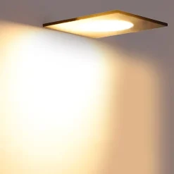 QAZQA Gartenbeleuchtung|Badezimmerlampen*6er Set Einbaustrahler schwarz inkl. LED 3-Stufen dimmbar IP65 - Simply