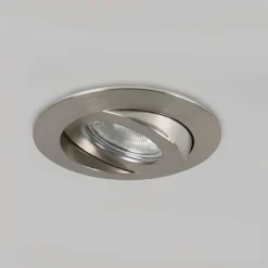 QAZQA Gartenbeleuchtung|Badezimmerlampen*3er Set Einbaustrahler Stahl inkl. LED IP44 - Relax LED