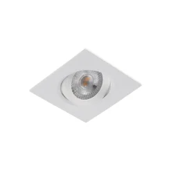 QAZQA Led-Strahler|Einbaustrahler*3er Set Einbaustrahler weiß inkl. LED 3-stufig dimmbar - Miu