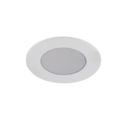 QAZQA Gartenbeleuchtung|Badezimmerlampen*6er Set Einbaustrahler weiß inkl. LED 3-Stufen dimmbar IP65 - Blanca