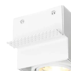 QAZQA Einbaustrahler|Wohnzimmerlampen*6er Set Einbaustrahler weiß GU10 schwenkbar randlos - Oneon