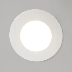 QAZQA Gartenbeleuchtung|Badezimmerlampen*3er Set Einbaustrahler weiß inkl. LED 3000K 4W IP65 - Blanca