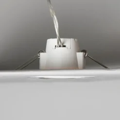 QAZQA Gartenbeleuchtung|Badezimmerlampen*3er Set Einbaustrahler weiß inkl. LED 3000K 4W IP65 - Blanca