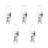 LUEDD Preisvorteil Auf Leuchtmittel|Led Lampen*5er Set G9 LED Filament Leuchtmittel 1,8W 170lm 2300K