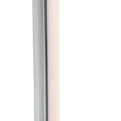 QAZQA Schlafzimmerlampen|Küchenlampen*2er Set moderne Stehleuchten LED chrom - Line-up