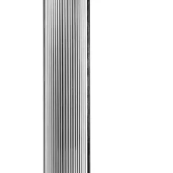 QAZQA Schlafzimmerlampen|Küchenlampen*2er Set moderne Stehleuchten LED chrom - Line-up