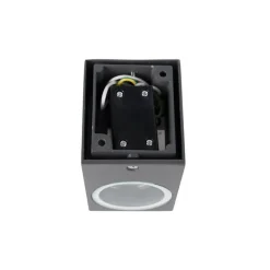 QAZQA Gartenbeleuchtung|Außenwandleuchten*4er Set moderne Wandleuchten anthrazit IP44 - Baleno I