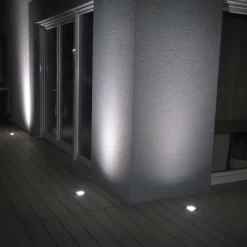 QAZQA Gartenbeleuchtung|Bodenstrahler Außen*6er Set Outdoor Bodenstrahler Edelstahl IP65 - Delux