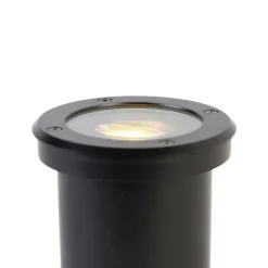 QAZQA Gartenbeleuchtung|Bodenstrahler Außen*6er Set Outdoor Bodenstrahler schwarz einstellbar IP65 - Delux