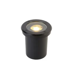 QAZQA Gartenbeleuchtung|Bodenstrahler Außen*6er Set Outdoor Bodenstrahler schwarz einstellbar IP65 - Delux