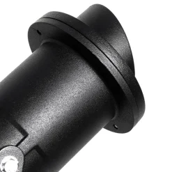 QAZQA Gartenbeleuchtung|Außenstrahler*3er Set Pin Spots schwarz inkl. Kabel und Stecker IP65 - Fertig