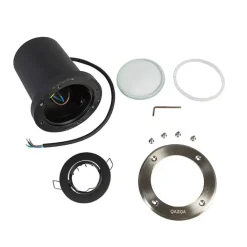 QAZQA Gartenbeleuchtung|Smarte Außenbeleuchtung*6er Set Smart Outdoor Bodenstrahler verstellbar inkl. Wifi GU10 - Delux