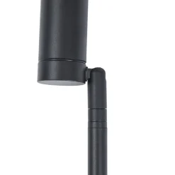 QAZQA Led-Außenleuchten|Außenstrahler*Erdspießstrahler schwarz 40cm inkl. LED Verstellbar IP65 inkl. Kabel und Stecker - Carl