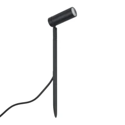 QAZQA Led-Außenleuchten|Außenstrahler*Erdspießstrahler schwarz 40cm inkl. LED Verstellbar IP65 inkl. Kabel und Stecker - Carl