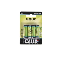Calex Zubehör*4er-Pack AA-Batterien - Penlite Alkaline Longlife