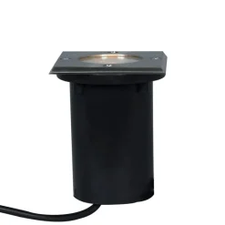 QAZQA Bodenstrahler Außen|Außenstrahler*5er-Set Bodenstrahler Stahl IP65 - Basic Square