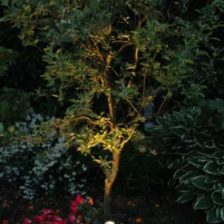 QAZQA Bodenstrahler Außen|Außenstrahler*5er-Set Bodenstrahler Stahl IP65 - Basic Square