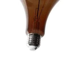 LUEDD Preisvorteil Auf Leuchtmittel|Led Lampen*5er-Set dimmbare E27 LED-Glühbirnen PS160 Braun 4W 120 lm 1800K