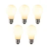 LUEDD Preisvorteil Auf Leuchtmittel|Led Lampen*5er-Set dimmbare E27 LED-Lampen Opalglas 7W 806 lm 2200K