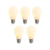 LUEDD Preisvorteil Auf Leuchtmittel|Led Lampen*5er-Set dimmbare LED-Lampen E27 A60 matt 5W 380lm