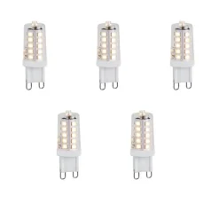 LUEDD Preisvorteil Auf Leuchtmittel|Led Lampen*5er-Set dimmbarer G9 LED-Glühbirnen 1,2W 100lm 2700K