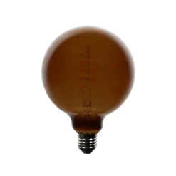 LUEDD Preisvorteil Auf Leuchtmittel|Filament Lampen*5er-Set E27 Dimmbare LED-Glühbirnen G125 Braun 4W 120 lm 1800K