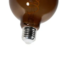 LUEDD Preisvorteil Auf Leuchtmittel|Led Lampen*5er-Set E27 Dimmbare LED-Glühbirnen G95 Braun 4W 120 lm 1800K