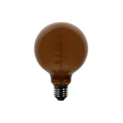 LUEDD Preisvorteil Auf Leuchtmittel|Led Lampen*5er-Set E27 Dimmbare LED-Glühbirnen G95 Braun 4W 120 lm 1800K