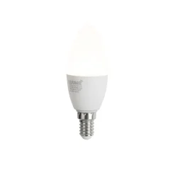 LUUMR Preisvorteil Auf Leuchtmittel|Smarte Glühbirnen*5er-Set E14 Dimmbare LED-Lampen C37 Opal 4,9W 470 lm 2700-6500K