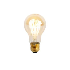 LUEDD Preisvorteil Auf Leuchtmittel|Filament Lampen*5er-Set E27 Dimmbare LED-Spiralglühbirnen A60 Goldline 4W 270 lm 2200K