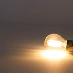 LUEDD Preisvorteil Auf Leuchtmittel|Led Lampen*5er-Set E14 LED-Filament-Glühbirnen P45 4W 470 lm 2700K