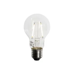 LUEDD Preisvorteil Auf Leuchtmittel|Filament Lampen*5er-Set E27 LED-Glühbirnen A60 Lux Sensor 2,5W 250 lm 2700K