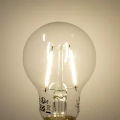 LUEDD Preisvorteil Auf Leuchtmittel|Filament Lampen*5er-Set E27 LED-Glühbirnen A60 Lux Sensor 2,5W 250 lm 2700K