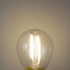 LUEDD Preisvorteil Auf Leuchtmittel*5er-Set E27 LED-Lampen P45 Dämmerungssensor 3W 250 lm 3000K