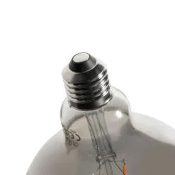 LUEDD Preisvorteil Auf Leuchtmittel|Filament Lampen*5er-Set E27 3-Stufen-Dimmbare LED-Glühbirnen Rauch G125 4W 150 lm 1900K