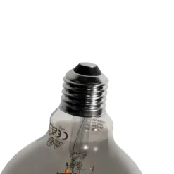 LUEDD Preisvorteil Auf Leuchtmittel|Filament Lampen*5er-Set E27 3-Stufen-Dimmbare LED-Glühbirnen Rauch G95 4W 200 lm 1900K
