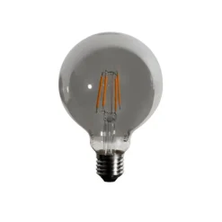 LUEDD Preisvorteil Auf Leuchtmittel|Filament Lampen*5er-Set E27 3-Stufen-Dimmbare LED-Glühbirnen Rauch G95 4W 200 lm 1900K