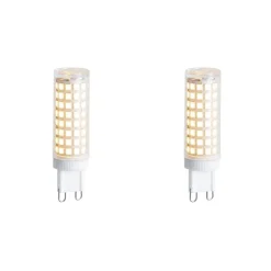 LUEDD Preisvorteil Auf Leuchtmittel|Led Lampen*2er-Set G9 Dimmbare LED-Lampen 5,5W 500 lm 2700K
