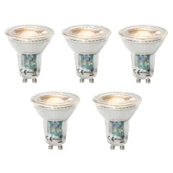 LUEDD Preisvorteil Auf Leuchtmittel*5er-Set GU10 Dimmbare LED-Lampen 3W 200 lm 2200 - 6500K