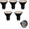 LUEDD Preisvorteil Auf Leuchtmittel|Led Lampen*5er-Set GU10 Dimmbare LED-Lampen 50mm Honey Rate 6W 400 lm 3000K