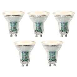 LUEDD Preisvorteil Auf Leuchtmittel*5er-Set GU10 Dimmbare LED-Lampen Dämmerungssensor 3W 200 lm 2200K