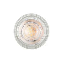 LUEDD Preisvorteil Auf Leuchtmittel|Led Lampen*5er-Set GU10 50mm 3-Stufen-Dimmbare Kelvin LED-Lampen Klar 4,5W 380 lm 2000-2700K