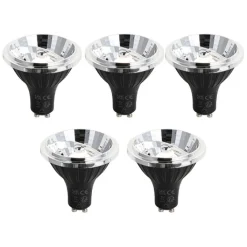 LUEDD Preisvorteil Auf Leuchtmittel|Led Lampen*5er-Set GU10 3-Stufen-Dimmbare LED-Lampe 70mm 6,5W 600LM 3000K