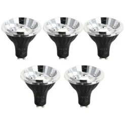 LUEDD Preisvorteil Auf Leuchtmittel|Led Lampen*5er-Set GU10 3-Stufen-Dimmbare LED-Lampe 70mm 6,5W 600LM 4000K