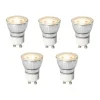 LUEDD Preisvorteil Auf Leuchtmittel|Led Lampen*5er-Set GU10 3-Stufen-Dimmbare LED-Lampen 35mm 4W 220 lm 3000K