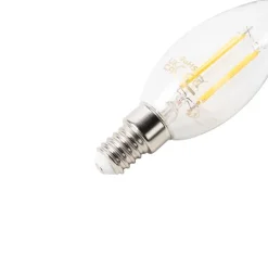 LUEDD Preisvorteil Auf Leuchtmittel|Smarte Glühbirnen*5er-Set Smart E14 LED-Lampen B35 4,5W 470 lm 2700K