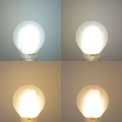 LUUMR Preisvorteil Auf Leuchtmittel|Smarte Glühbirnen*5er-Set Smart E14 LED-Lampen P45 Matt 4,2 W 470 lm 2700-6500 K