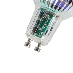 LUEDD Preisvorteil Auf Leuchtmittel|Smarte Glühbirnen*5er-Set Smart GU10 50mm LED-Lampen Klar 4,7W 345 lm 2200-4000K