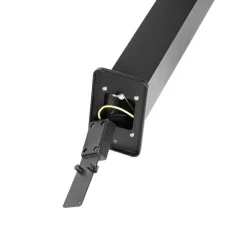 QAZQA Stehlampen Außen|Gartenbeleuchtung*3er-Set smarte Außenstandleuchten schwarz 65cm IP44 - Baleno