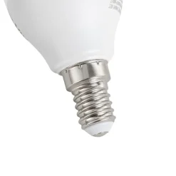 LUUMR Preisvorteil Auf Leuchtmittel|Smarte Glühbirnen*5er-Set smarte, dimmbare E14-LED-Lampen G45 Opal 4,9 W 470 lm 2700-6500 K